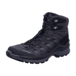 Buty trekkingowe męskie Lowa Ferrox Mid Gtx. Czarne buty trekkingowe męskie Lowa, na jesień, bez wzorów, z materiału, bez zapięcia. Za 829.00 zł.