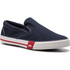 Tenisówki HELLY HANSEN - Copenhagen Slip-On Shoe 114-84.597 Navy/Grye Fog/Off White. Niebieskie trampki męskie Helly Hansen, bez wzorów, z gumy, eleganckie, bez zapięcia. W wyprzedaży za 169.00 zł.