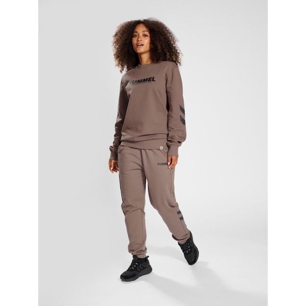 Bluza piłkarska dla dorosłych Hummel hml LEGACY. Brązowe bluzy nierozpinane męskie HUMMEL, m, bez wzorów, sportowe, bez ramiączek, bez kaptura. W wyprzedaży za 126.95 zł.