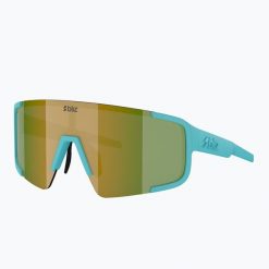 Okulary przeciwsłoneczne Bliz P003 Small e. Niebieskie okulary przeciwsłoneczne męskie Bliz, bez wzorów, sportowe. Za 319.99 zł.