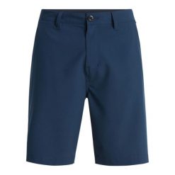 Spodenki kąpielowe typu amphibian dla Mężczyzn UNION AMPH 20" Czarny. Niebieskie kąpielówki męskie Quiksilver, bez wzorów, z elastanu, sportowe. Za 229.99 zł.