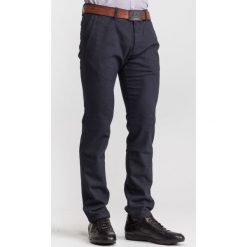 Granatowe Chinosy męskie. Niebieskie eleganckie spodnie męskie JOOP! Jeans, bez wzorów. Za 239.60 zł.
