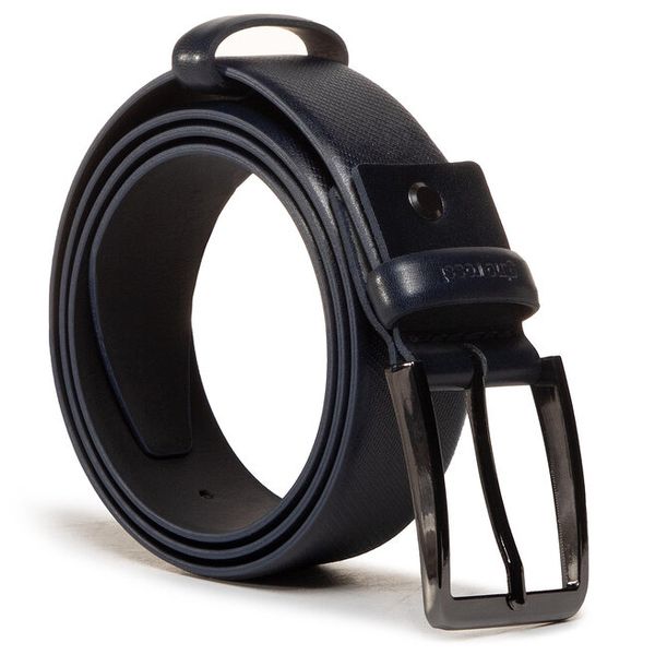 Pasek Męski GINO ROSSI. Niebieskie paski męskie Gino Rossi, bez wzorów. Za 99.99 zł.