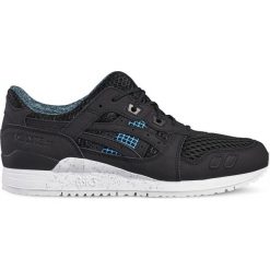 Asics Gel-Lyte III DN6L0-9090. Czarne buty sportowe na co dzień męskie Asics lifestyle, z materiału. W wyprzedaży za 299.99 zł.