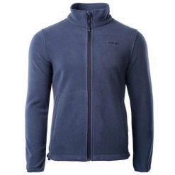 Polar męski Hi-Tec Henis - granatowy, Rozmiar XXL. Niebieskie bluzy z polaru męskie Hi-tec, m, bez wzorów, z materiału, bez ramiączek, bez kaptura. Za 104.99 zł.