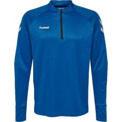 Bluza Hummel Tech Move Half Zip Niebieska XL dla Mężczyzn. Białe bluzy z kapturem męskie HUMMEL, m, bez wzorów, z elastanu, z kapturem. Za 200.99 zł.