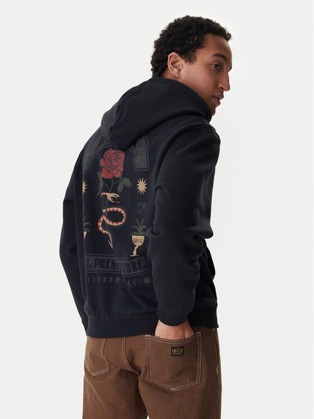 RVCA Bluza Roses Poster EVYSF00135 Czarny Regular Fit. Czarne bluzy nierozpinane męskie RVCA, m, bez wzorów, z bawełny, bez ramiączek, bez kaptura. Za 329.99 zł.