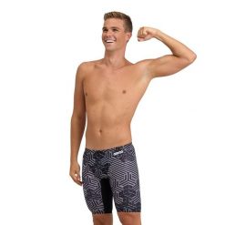 Spodenki Treningowe Arena Kikko Pro Swim Jammer. Czarne szorty sportowe męskie ARENA, bez wzorów, sportowe. Za 232.50 zł.