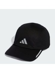 Adidas Czapka z daszkiem JZ0504 Czarny. Czarne czapki męskie ADIDAS, bez wzorów, z poliesteru. Za 108.99 zł.