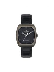 Adidas Zegarek Retro Wave One AOSY24527 Czarny. Czarne, analogowe zegarki męskie ADIDAS. Za 519.99 zł.