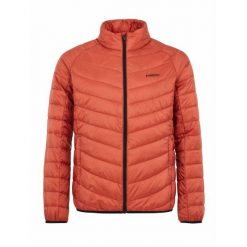 Kurtka puchowa Protest PRTSHAFFER Outdoor. Brązowe kurtki outdoor męskie Protest, na zimę, bez wzorów, z puchu, bez kaptura, outdoorowe. Za 425.50 zł.