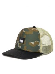 Quiksilver Czapka z daszkiem Emu Coop AQYHA05354 Zielony. Zielone czapki męskie Quiksilver, bez wzorów, z materiału. Za 119.99 zł.