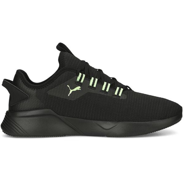 Buty do biegania męskie PUMA Retaliate 2. Czarne buty do biegania męskie Puma, bez wzorów, z gumy, bez zapięcia, do biegania. W wyprzedaży za 239.00 zł.