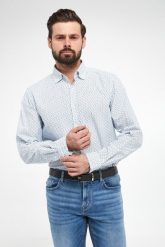 Koszula męska Heli3-W JOOP! JEANS. Koszule męskie JOOP! Jeans, m, bez wzorów, z jeansu, bez kołnierzyka, bez ramiączek. W wyprzedaży za 344.25 zł.