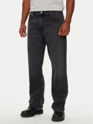 Lee Jeansy Asher 112355835 Czarny Loose Fit. Czarne jeansy męskie Lee, bez wzorów, z bawełny. Za 249.99 zł.