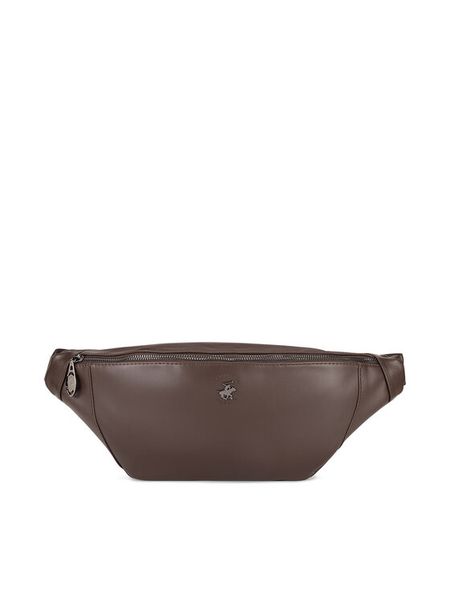 Beverly Hills Polo Club Saszetka nerka BHPC-L-017-07 Brązowy. Brązowe saszetki męskie Beverly Hills Polo Club, bez wzorów. Za 149.99 zł.