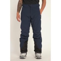 Męskie Spodnie narciarskie odzież narciarska krój maskujący brzuch. Niebieskia spodnie narciarskie i snowboardowe męskie JAY-PI, bez wzorów, z elastanu, narciarskie. Za 681.99 zł.