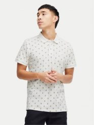 Blend Polo 20716475 Biały Regular Fit. Białe koszulki polo męskie Blend, m, bez wzorów, z bawełny, bez kołnierzyka, bez ramiączek. Za 119.99 zł.