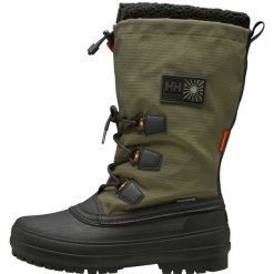 Buty zimowe Helly Hansen Arctic Patrol. Czarne buty zimowe męskie Helly Hansen, na zimę, bez wzorów, bez obcasa, bez zapięcia. W wyprzedaży za 676.50 zł.