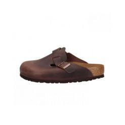 Klapki Birkenstock Boston Leoi Dorosłych. Brązowe klapki i japonki męskie Birkenstock, bez wzorów. Za 549.00 zł.