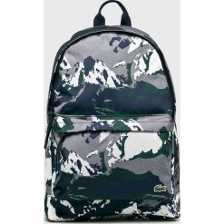 Lacoste - Plecak. Czarne plecaki męskie Lacoste, bez wzorów, z materiału. Za 369.90 zł.