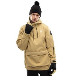 Męska kurtka snowboardowa Sporty zimowe Siroko W3 Kamui. Brązowe kurtki softshell męskie SIROKO, na zimę, m, bez wzorów, z softshellu, bez kaptura, narciarskie. Za 673.00 zł.