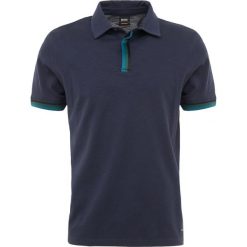 BOSS CASUAL PAXTO SLIM FIT Koszulka polo dark blue. Niebieskie koszulki polo męskie BOSS CASUAL, z bawełny, casualowe, polo. Za 419.00 zł.