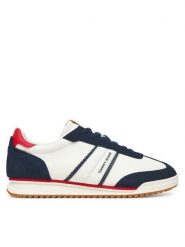 Tommy Jeans Sneakersy Tjm Retro Runner Cleated EM0EM01619 Biały. Białe buty sportowe na co dzień męskie Tommy Jeans, m, bez wzorów, z jeansu, retro, bez ramiączek, bez kaptura. Za 299.99 zł.