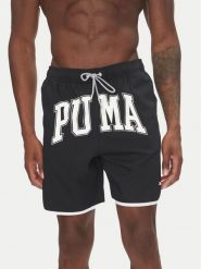 Puma Szorty kąpielowe 938845 Czarny Regular Fit. Czarne kąpielówki męskie Puma, m, bez wzorów, z syntetyku. Za 219.99 zł.