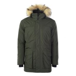 Kurtka męska ocieplana Hi-Tec Lasse - zielona, Rozmiar L. Zielone kurtki męskie Hi-tec, na zimę, l, bez wzorów, z materiału, bez ramiączek, bez kaptura. W wyprzedaży za 309.99 zł.