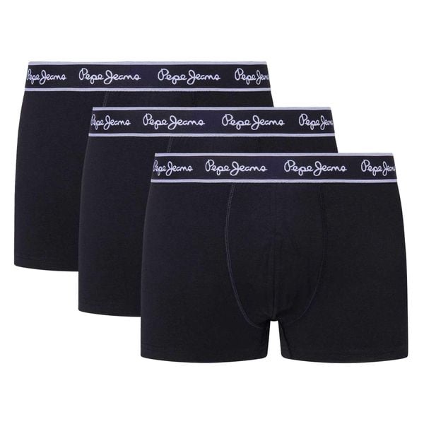 Bokserki Pepe Jeans (x3). Czarne bokserki męskie Pepe Jeans, m, bez wzorów, z jeansu. W wyprzedaży za 143.80 zł.