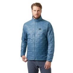 Kurtka narciarska Helly Hansen Lifaloft. Niebieskie kurtki narciarskie i snowboardowe męskie Helly Hansen, na zimę, m, bez wzorów, bez kaptura, narciarskie. W wyprzedaży za 789.00 zł.