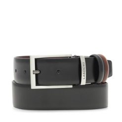 Pasek Męski Lasocki. Czarne paski męskie Lasocki, bez wzorów. Za 99.99 zł.