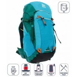 Plecak Elementerre talca 40 l. Niebieskie plecaki męskie Elementerre, bez wzorów. Za 364.55 zł.