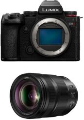 Aparat Panasonic Lumix S5 II + S 24-105 mm f/4.0 (DC-S5M2ME). Bezlusterkowce PANASONIC. Za 11,399.00 zł.