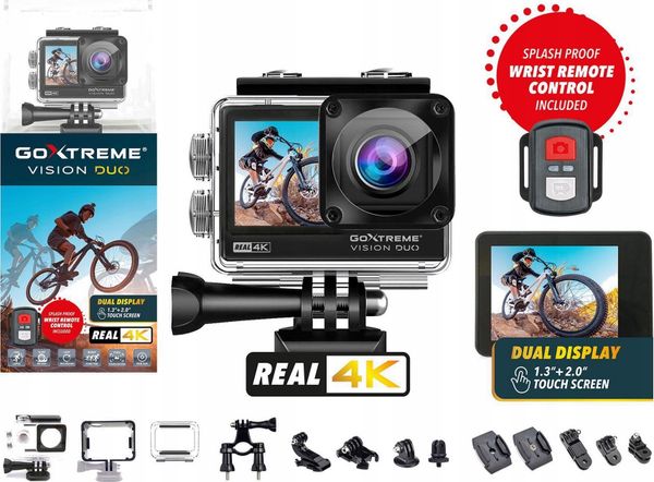 Projektor GoXtreme Vision Duo 4K 20161. Kamery sportowe Goxtreme. Za 521.82 zł.