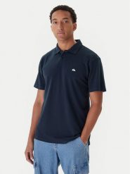 Quiksilver Polo Pique EQYKT04392 Granatowy Regular Fit. Niebieskie koszulki polo męskie Quiksilver, m, bez wzorów, z bawełny, bez kołnierzyka, bez ramiączek. Za 159.99 zł.