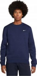 BLUZA MĘSKA NIKE SPORTOWA NA CODZIEŃ 611467 410 r. S. Bluzy bez kaptura męskie Nike, m, bez wzorów, bez kaptura. Za 169.99 zł.