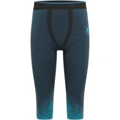 Legginsy termoaktywne męskie Odlo BLACKCOMB ECO. Niebieskie bielizna termoaktywna męska Odlo, m, bez wzorów, bez ramiączek. W wyprzedaży za 195.00 zł.
