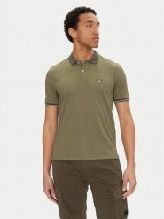 C.P. Company Polo 18CMPL130A006263G Zielony Regular Fit. Zielone koszulki polo męskie C.P. Company, m, bez wzorów, z syntetyku, bez kołnierzyka, bez ramiączek. Za 479.99 zł.
