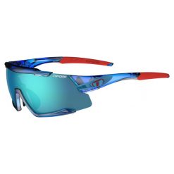 Okulary przeciwsłoneczne + 3 wymienne soczewki Tifosi Aethon. Niebieskie okulary przeciwsłoneczne męskie TIFOSI, bez wzorów, sportowe. W wyprzedaży za 289.50 zł.