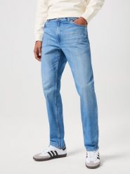 MESKIE SPODNIE WRANGLER RIVER REFLECTIONS 112351204. Jeansy męskie Wrangler, bez wzorów, z jeansu. Za 219.99 zł.