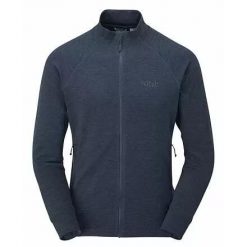 Bluza bez kaptura męska Rab Nexus Jacket. Niebieskie bluzy nierozpinane męskie RAB, m, bez wzorów, bez ramiączek, bez kaptura. Za 277.99 zł.