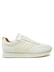 Calvin Klein Sneakersy Low Top Lace Up Logo Lth HM0HM01654 Biały. Białe buty sportowe na co dzień męskie Calvin Klein, m, bez wzorów, ze skóry, bez ramiączek, bez kaptura. Za 279.99 zł.