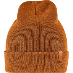 Klasyczna Dzianinowa Czapka Fjall Raven Dorosłych. Brązowe czapki męskie Fjällräven, na zimę, bez wzorów, z dzianiny, klasyczne. Za 188.99 zł.