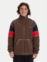 Quiksilver Polar Clean Coast Block EQYPF03065 Brązowy Loose Fit. Brązowe bluzy z polaru męskie Quiksilver, l, bez wzorów, z polaru, bez ramiączek, bez kaptura. Za 159.99 zł.