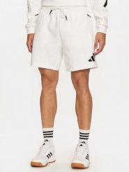 Adidas Szorty sportowe Z.N.E. JJ4893 Biały Regular Fit. Białe szorty sportowe męskie ADIDAS, bez wzorów, z bawełny, sportowe. Za 149.99 zł.