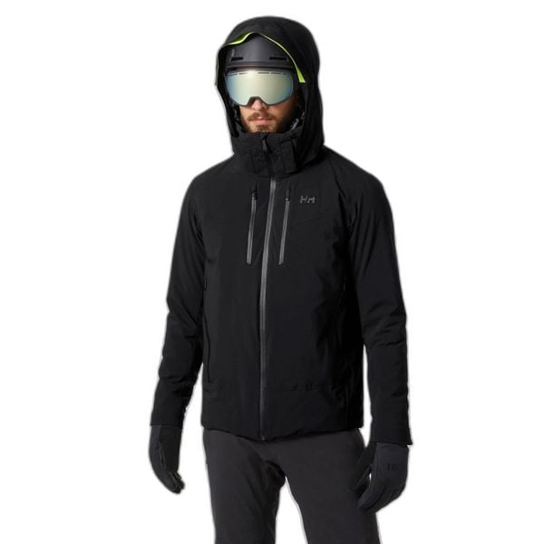 Kurtka narciarska Helly Hansen Steilhang 2.0. Czarne kurtki narciarskie i snowboardowe męskie Helly Hansen, na zimę, l, bez wzorów, bez kaptura, narciarskie. W wyprzedaży za 2,239.20 zł.
