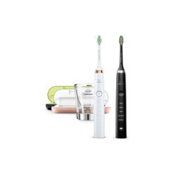 Zestaw szczoteczek PHILIPS SONICARE DiamondClean HX9392/39 (2 szt.). Czarne szczoteczki soniczne PHILIPS SONICARE. Za 1,299.00 zł.