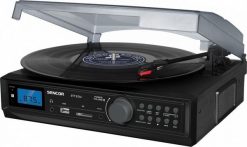 Gramofon Sencor Gramofon STT 212U Cyfrowy tuner FM, USB/SD, MP3, BT (STT 212U) - UBSECFSTT212UBK. Gramofony SENCOR. Za 322.17 zł.